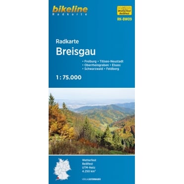 Bikeline Map: Breisgau Cycling Map