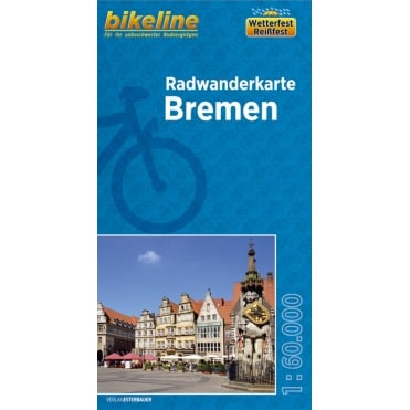 Bikeline Map: Bremen cycling tour map