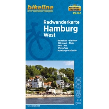 Bikeline Map: Hambourg West cycling tour
