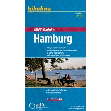 Bikeline Map: Hamburg Cycling Map: ADFC