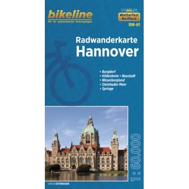 Bikeline Map: Hanover Cycling Map