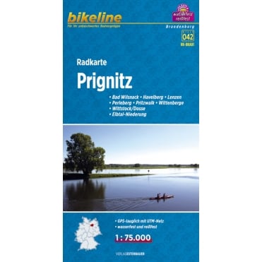 Bikeline Map: Prignitz Cycling Map
