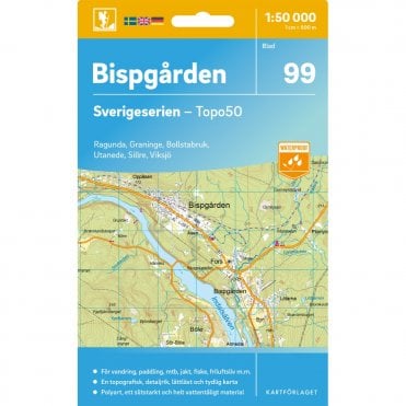 Bispgarden (Sweden) - Norstedts Outdoor map 99