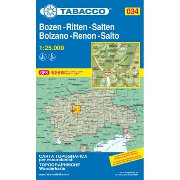 Bolzano / Renon | Tabacco, map 034