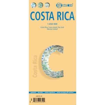 Costa Rica Road Map