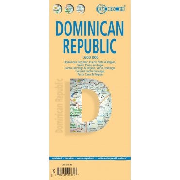 Dominican Republic Road Map