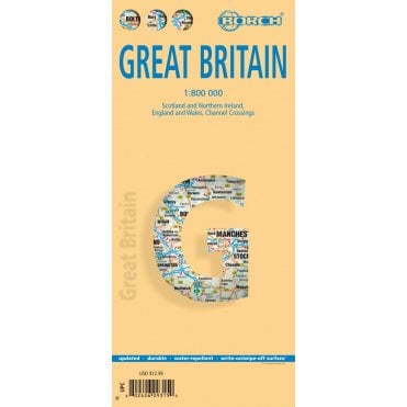 Great Britain Road Map