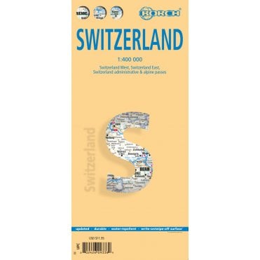 Switzerland Road Map
