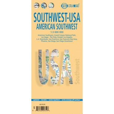 USA 2 - Southwest Road Map