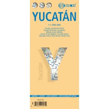 Yucatan Road Map