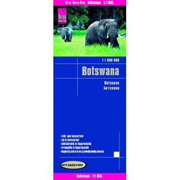 Botswana Map - Reise Know-How