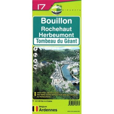 Bouillon Walking & Cycling Map | Mini-Planet sheet 17