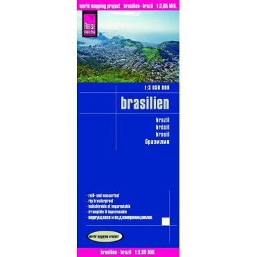 Brazil Map - Reise Know-How