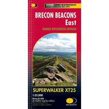 Brecon Beacons - East XT25 Superwalker Map
