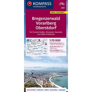 Bregenzerwald - Vorarlberg - Oberstdorf | Kompass cycling ma