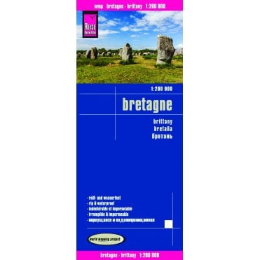Brittany Map - Reise Know-How