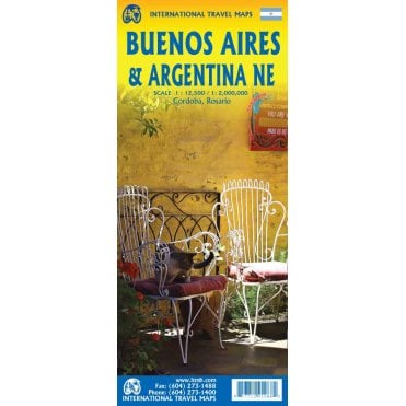 Buenos Aires & North East Argentina Map