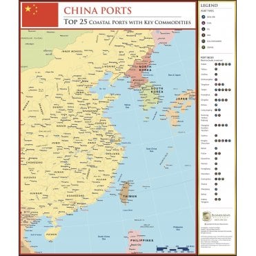 China Top 25 Coastal Ports