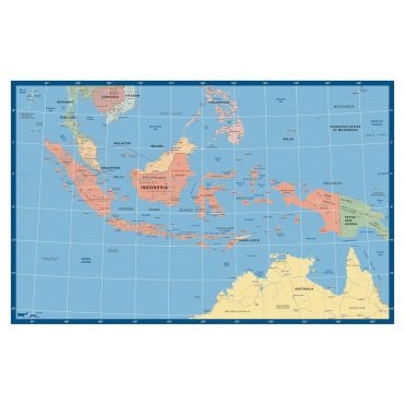 Indonesia Political Full Colour