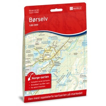 10182: Borselv Norge-serien 1:50 000