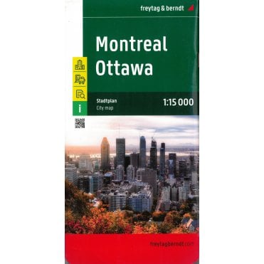Canada: Ottawa & Montreal City Map