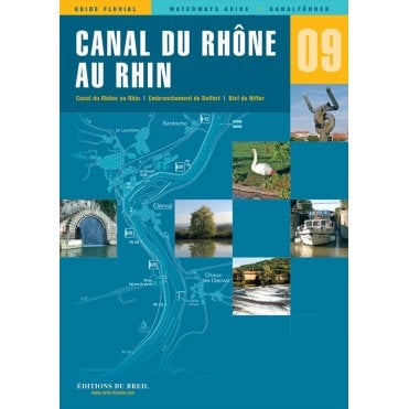 Canal du Rhone au Rhin - Editions du Breil Waterway Guide 9