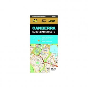 Canberra Suburban Streets Map 259