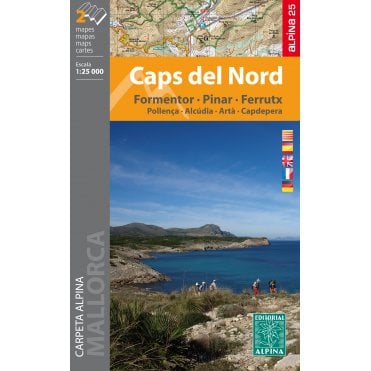 Caps del Nord - Formentor - Pinar - Ferrutx. Set of 2 maps