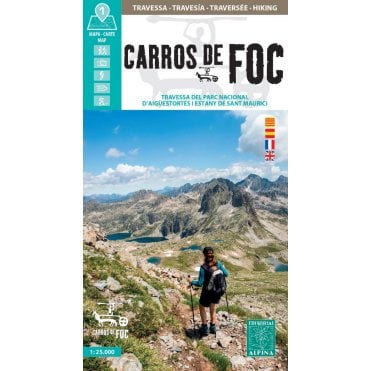 Carros de Foc. Hiking map