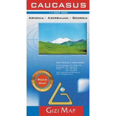 Caucasus: Armenia, Azerbaijan, Georgia Road Map