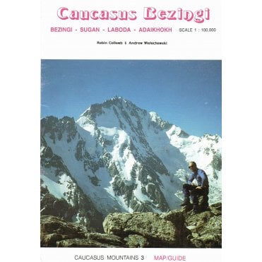 Caucasus Mountains: Bezingi Map