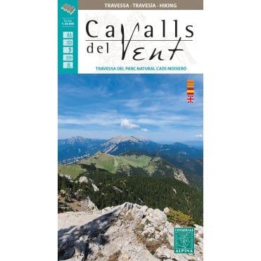 Cavalls del Vent - Parc Naturel Cadi-Moixero. Hiking map & guide
