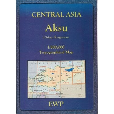 Central Asia: Aksu Map