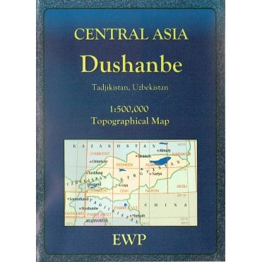 Central Asia: Dushanbe Map