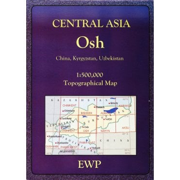 Central Asia: Osh Map