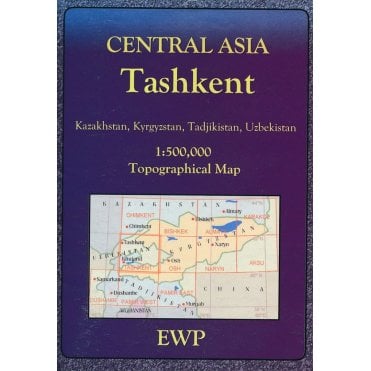 Central Asia: Tashkent Map