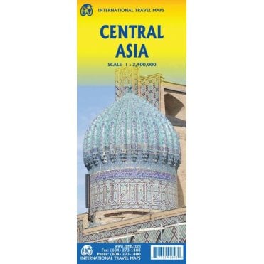 Central Asia Travel Map
