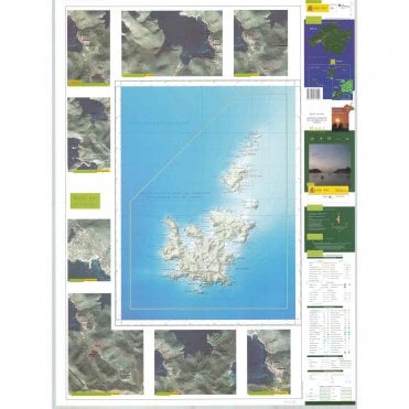 Cabrera and the Adjoining Islands National Park 25K map & guide (Spanish)