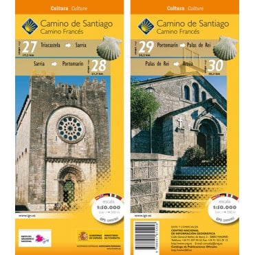 Camino de Santiago. Stages 27/28/29/30: Triacastela to Arzúa