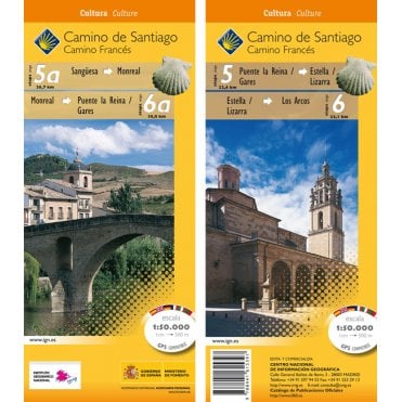 Camino de Santiago. Stages 5/6/5a/6a: Sangüesa to Los Arcos