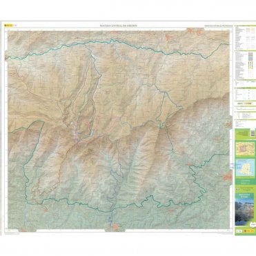 Central Sierra de Gredos map