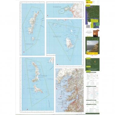 Islands of the Galician Coast National Park 25K map & guide (Spanish)