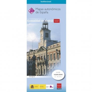 Map of the autonomous community of Madrid