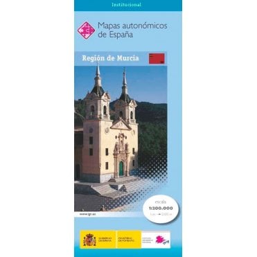 Map of the autonomous region of Murcia