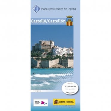 Provincial map of Castelló/Castellón