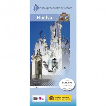 Provincial map of Huelva