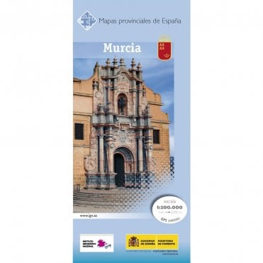 Provincial map of Murcia