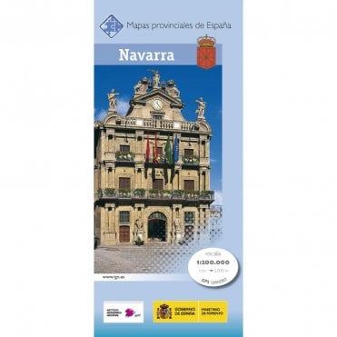 Provincial map of Navarra