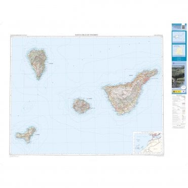 Provincial map of Santa Cruz De Tenerife