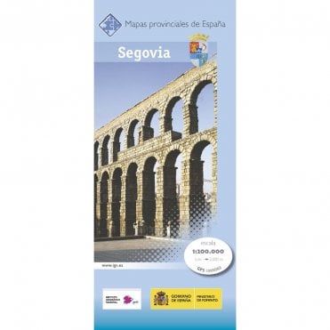Provincial map of Segovia
